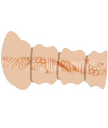 CRAZY BULL - MASTURBADOR CON ANILLOS MODELO VAGINA 2