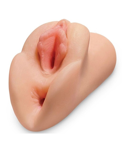 PDX PLUS - PERFECT PUSSY DOUBLE STROKER MASTURBADOR VAGINA Y ANO NATURAL