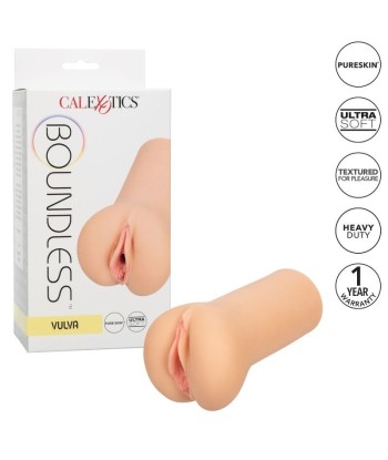 CALEXOTICS - BOUNDLESS VULVA MASTURBADOR TONO LIGHT