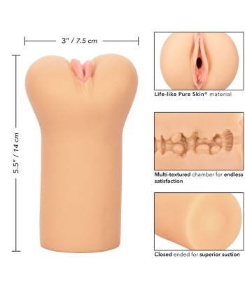 CALEXOTICS - BOUNDLESS VULVA MASTURBADOR TONO LIGHT