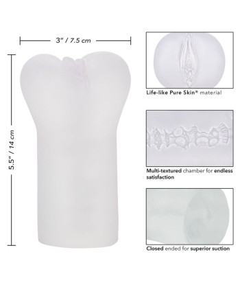 CALEXOTICS - BOUNDLESS VULVA MASTURBADOR TRANSPARENTE
