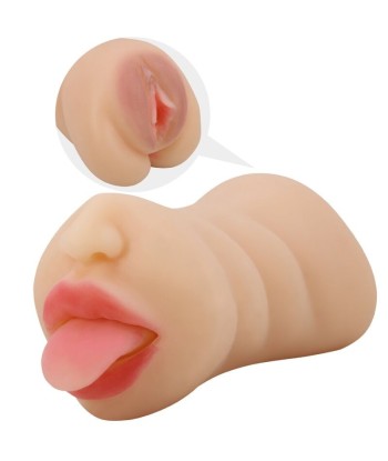 CRAZY BULL - SARAH MASTUBADOR EN FORMA DE VAGINA DOBLE ENTRADA