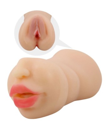 CRAZY BULL - ZOEY MASTUBADOR EN FORMA DE VAGINA DOBLE ENTRADA