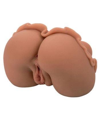 CALEXOTICS - THE HOMECOMING QUEEN DOBLE MASTURBADOR REALÍSTICO CARAMELO