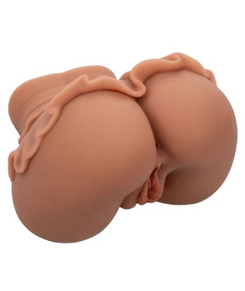 CALEXOTICS - THE HOMECOMING QUEEN DOBLE MASTURBADOR REALÍSTICO CARAMELO