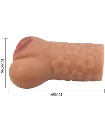 CRAZY BULL - SCARLET VAGINA Y ANO DISEÑO CON FLORES NATURAL