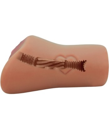 CRAZY BULL - SCARLET VAGINA Y ANO DISEÑO CON UN CORAZÓN NATURAL