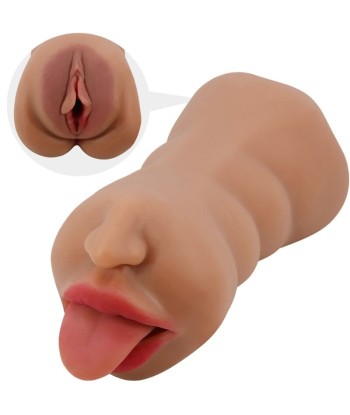 CRAZY BULL - SARAH MASTURBADOR DOBLE BOCA and VAGINA NATURAL