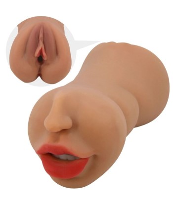 CRAZY BULL - ZOEY MASTURBADOR DOBLE BOCA and VAGINA NATURAL