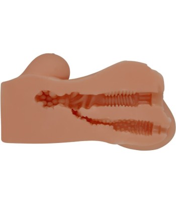 CRAZY BULL - HANNAH MASTURBADOR DOBLE VAGINA and ANO REALÍSTICO MULATO