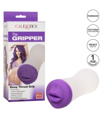 CALEXOTICS - DEEP THROAT GRIP MASTURBADOR BOCA
