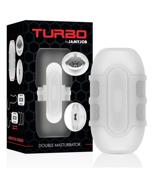 JAMYJOB - TURBO MASTURBADOR DOBLE JAMYJOB - TURBO MASTURBADOR DOBLE