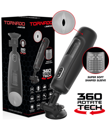 JAMYJOB - TORNADO MASTURBADOR 360 ROTATE TECH