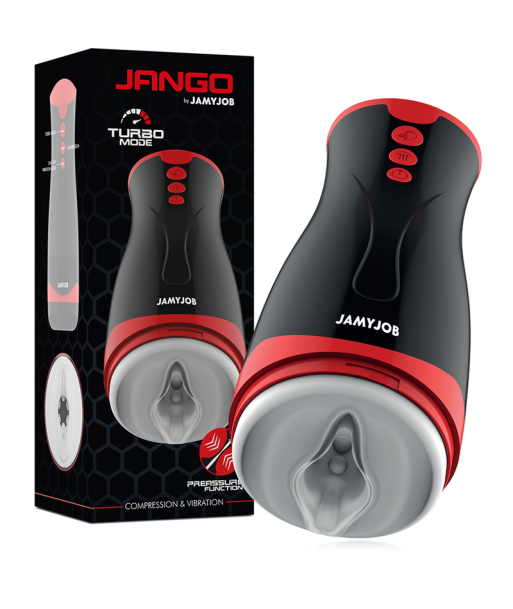 JAMYJOB - JANGO MASTURBADOR DE COMPRENSIÓN Y VIBRACIÓN JAMYJOB - JANGO MASTURBADOR DE COMPRENSIÓN Y VIBRACIÓN