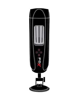 PDX ELITE - MASTURBADOR STROKER ULTIMATE MILKER 2 GIRATORIO Y VIBRADOR
