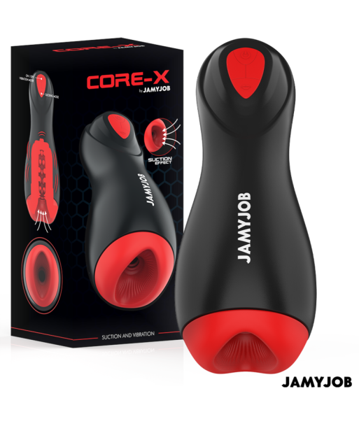 JAMYJOB - CORE-X MASTURBADOR AUTOMTICO 5 MODOS ONDAS ESTIMULADORAS Y VIBRACIÓN