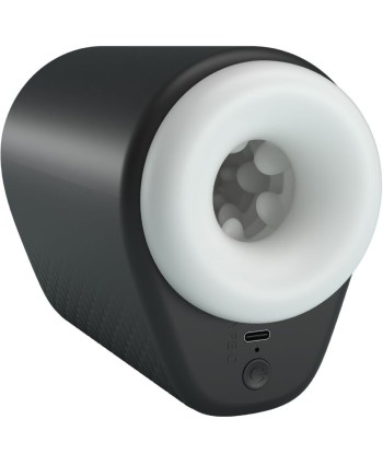 PRETTY LOVE - DJ GIRL MASTURBADOR MASCULINO CON VIBRACIÓN 5 CONFIGURACIONES NEGRO