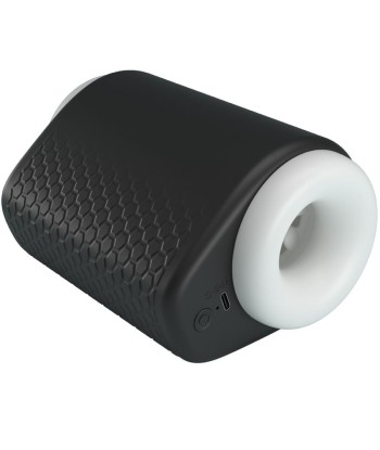 PRETTY LOVE - DJ GIRL MASTURBADOR MASCULINO CON VIBRACIÓN 5 CONFIGURACIONES NEGRO