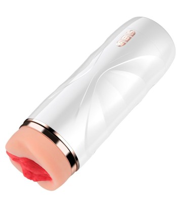 SHEQU - RILEY MASTURBADOR VAGINA CON VIBRACIÓN Y ONDAS ESTIMULADORAS