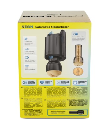 KIIROO - KEON WIFI COMBO VICTORIA JUNE MASTURBADOR AUTOMÁTICO FEEL STROKER