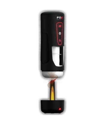 PDX ELITE - MILK ME HOTTER MASTURBADOR AUTOMÁTICO CON THRUSTING Y VIBRACIÓN EFECTO CALOR