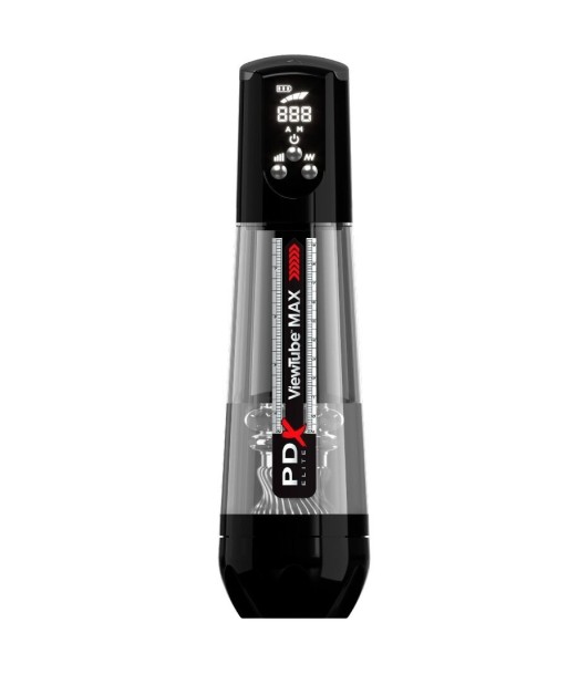 PDX ELITE - VIEWTUBE MAX VIEW MASTURNADOR AUTOMÁTICO CON SUCCIÓN TRANSPARENTE PDX ELITE - VIEWTUBE MAX VIEW MASTURNADOR AUTOMÁTICO CON SUCCIÓN TRANSPARENTE