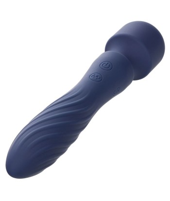 CALEXOTICS - CHARISMA MYSTIQUE MASAJEADOR DOBLE MOTOR 12 FUNCIONES 21,5 CM X 4,5 CM MORADO