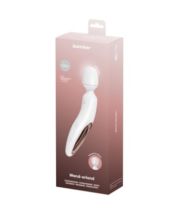 SATISFYER - WAND ERLAND MASAJEADOR VIBRADOR BLANCO