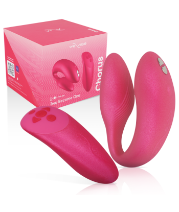 WE-VIBE - CHORUS VIBRADOR PAREJAS CON CONTROL SQUEEZE ROSA