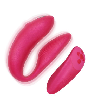 WE-VIBE - CHORUS VIBRADOR PAREJAS CON CONTROL SQUEEZE ROSA