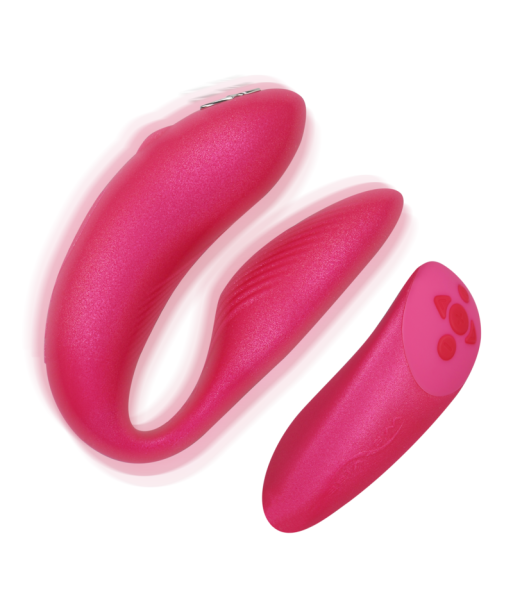 WE-VIBE - CHORUS VIBRADOR PAREJAS CON CONTROL SQUEEZE ROSA