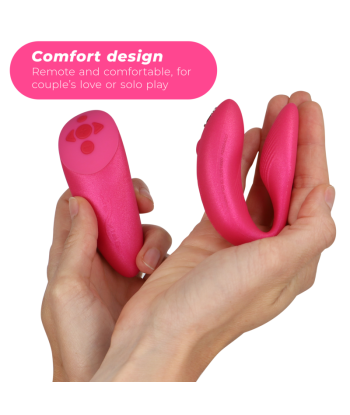 WE-VIBE - CHORUS VIBRADOR PAREJAS CON CONTROL SQUEEZE ROSA