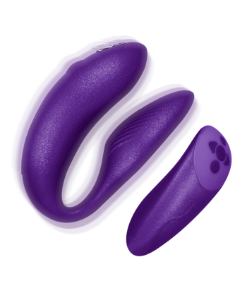 WE-VIBE - CHORUS VIBRADOR PAREJAS CON CONTROL SQUEEZE LILA