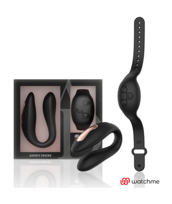 ANNES DESIRE - DUAL PLEASURE TECNOLOGÍA WATCHME NEGRO