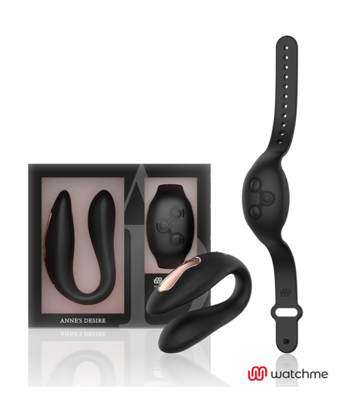 ANNES DESIRE - DUAL PLEASURE TECNOLOGÍA WATCHME NEGRO