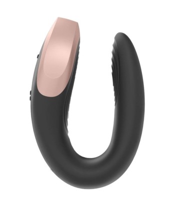 SATISFYER - APP DOUBLE LOVE VIBRADOR PAREJAS LUXURY NEGRO