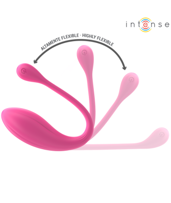 INTENSE - JANICE VIBRADOR U DOBLE ESTIMULACIÓN 10 VIBRACIONES ROSA CONTROL REMOTO