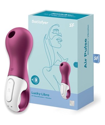 SATISFYER - LUCKY LIBRA SUCCIONADOR Y VIBRADOR