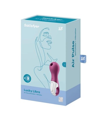 SATISFYER - LUCKY LIBRA SUCCIONADOR Y VIBRADOR