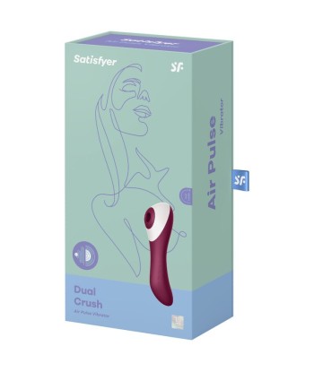 SATISFYER - DUAL CRUSH ESTIMULADOR Y VIBRADOR