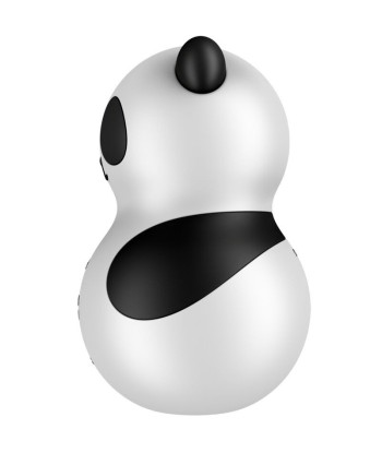 SATISFYER - POCKET PANDA ESTIMULADOR and VIBRADOR BLANCO Y NEGRO