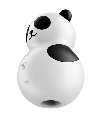 SATISFYER - POCKET PANDA ESTIMULADOR and VIBRADOR BLANCO Y NEGRO