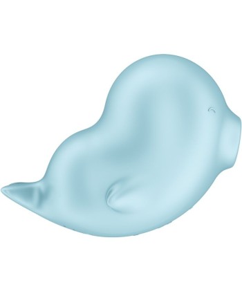 SATISFYER - SASSY SEAL ESTIMULADOR and VIBRADOR AZUL