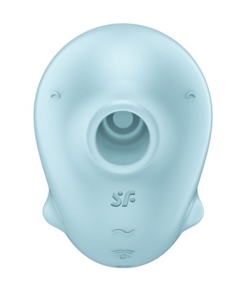 SATISFYER - SASSY SEAL ESTIMULADOR and VIBRADOR AZUL