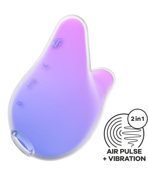 SATISFYER - MERMAID VIBES ESTIMULADOR and VIBRADOR VIOLETA Y ROSA SATISFYER - MERMAID VIBES ESTIMULADOR and VIBRADOR VIOLETA Y ROSA