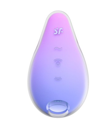 SATISFYER - MERMAID VIBES ESTIMULADOR and VIBRADOR VIOLETA Y ROSA