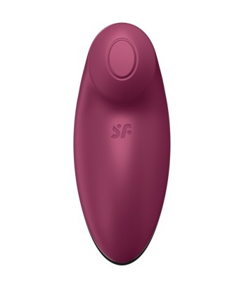 SATISFYER - TAP and CLIMAX 2 VIBRADOR and ESTIMULADOR ROJO