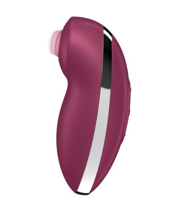 SATISFYER - TAP and CLIMAX 2 VIBRADOR and ESTIMULADOR ROJO