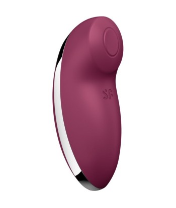 SATISFYER - TAP and CLIMAX 2 VIBRADOR and ESTIMULADOR ROJO