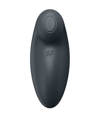 SATISFYER - TAP and CLIMAX 2 VIBRADOR and ESTIMULADOR GRIS